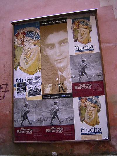 Franz Kafka-Alfons Mucha-prague-posters