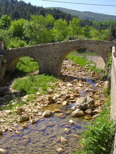 Old bridge in La Bastide en Val
