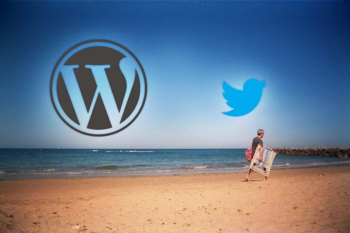 Wordpress encoding content for Twitter intent